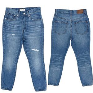 Madewell Rigid High-Rise Skinny The Perfect Vintage Denim Blue Jeans Size 26P